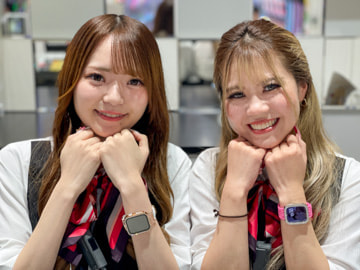 パチンコ店のホール・カウンターstaff