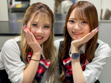 パチンコ店のホール・カウンターstaff