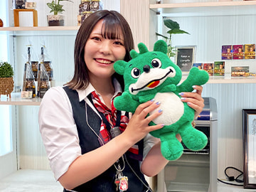パチンコ店のホール・カウンターstaff
